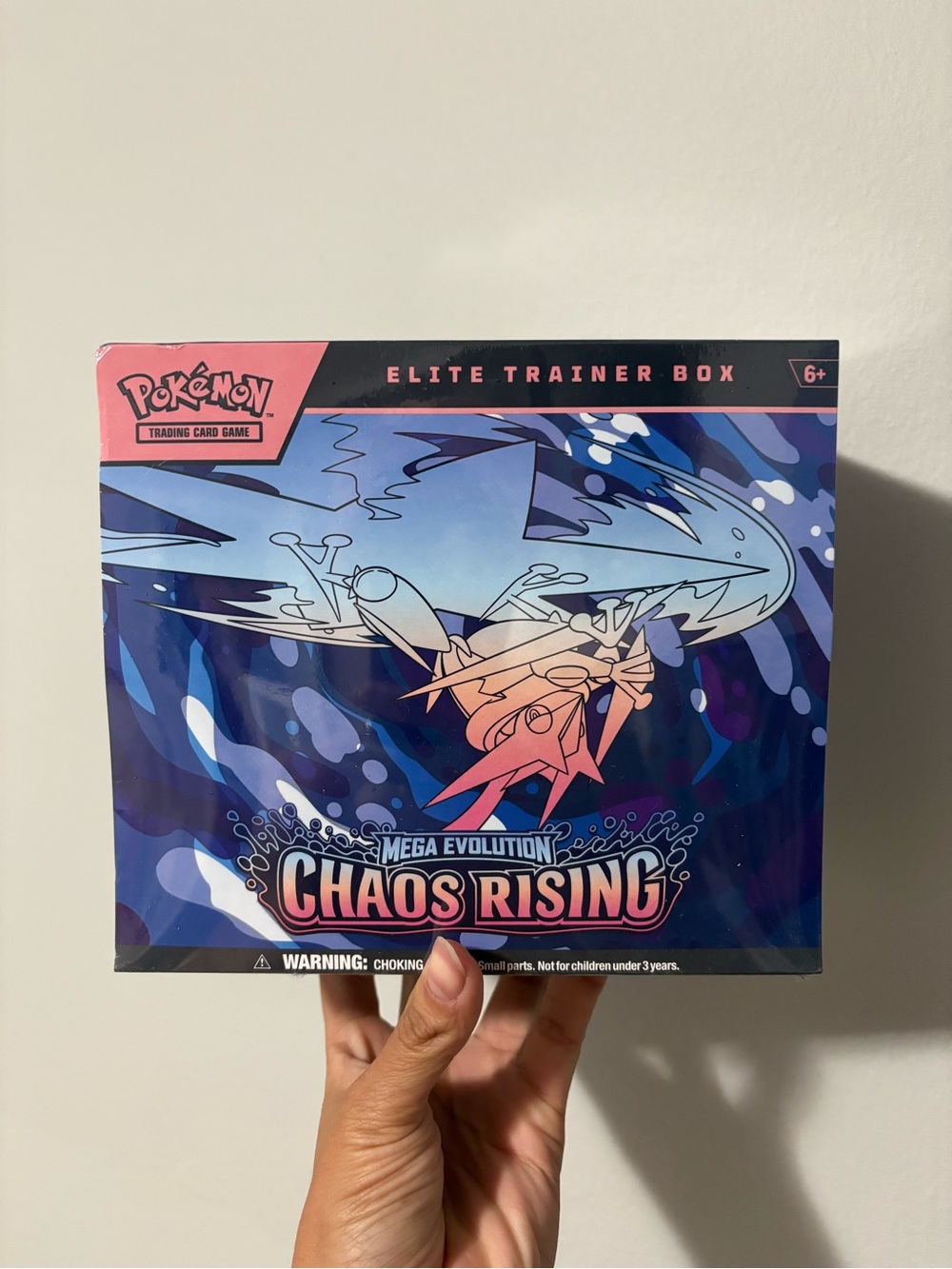 Pokemon Elite Trainer Box Chaos Rising - Blue, Pink, Purple